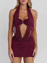Kariel Mini Dress Purple