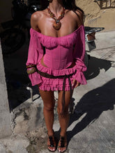 Ayani Mini Dress Hot Pink