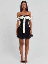 Presley Mini Dress Black Polka Dot