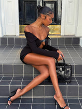 Colby Long Sleeve Top Black