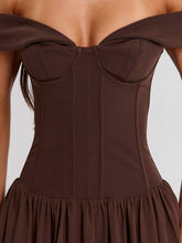 Junipia Maxi Dress Chocolate