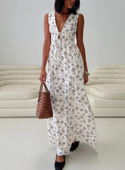 Pokey Maxi Dress Floral Multi