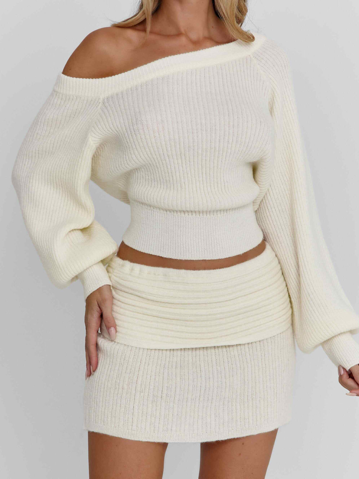Orena Mini Skirt Ivory